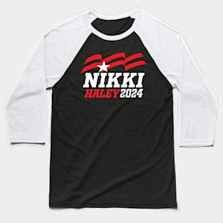 Nikki Haley for president 2024 Baseball T-Shirt